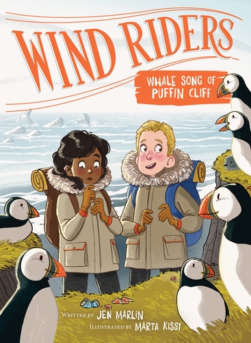 Wind Riders Whale Song of Puffin Cliff — Jen Marlin