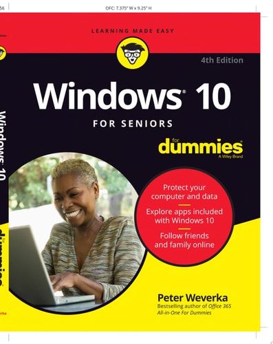 Windows 10 For Seniors For Dummies — Peter Weverka