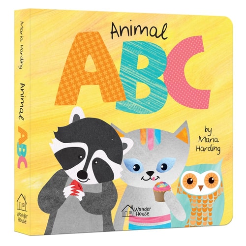 Animal ABC Playful Animals Teach A to Z (Padded Board Book) — Wonder House Books
