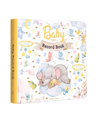 Baby Record Book Newborn Journal for Boys and Girls to Cherish Memories and Milestones (Ideal Gift for Expecting Parents and Baby Shower) — Wonder House Books