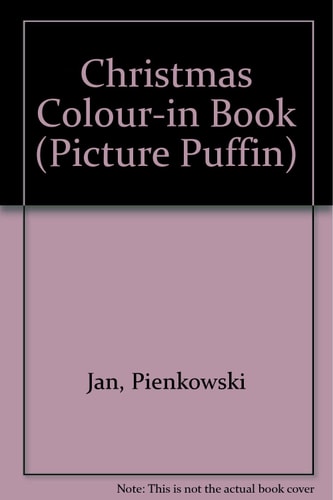 Christmas Colour-in Book — Jan Pieńkowski