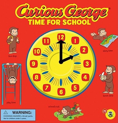 Curious George Time for School — H. A. Rey