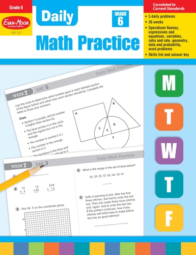 Daily Common Core Math Practice Grade 6 — Wes Tuttle