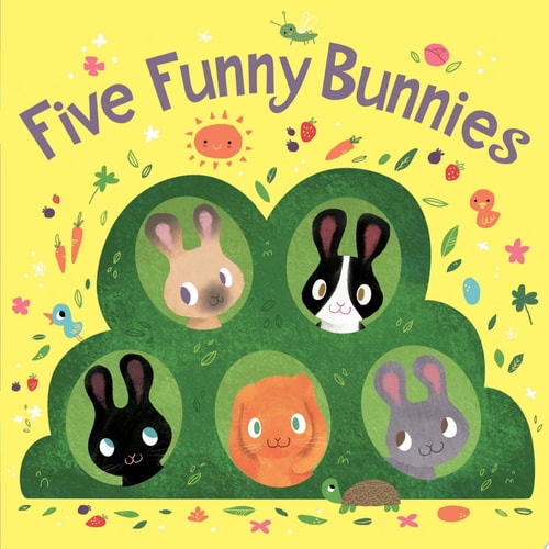 Five Funny Bunnies Board Book An Easter and Springtime Book for Kids — Clarion Books