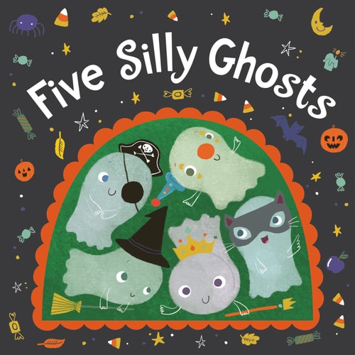 Five Silly Ghosts Board Book — Clarion Books