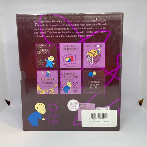 Harold’s Purple Crayon Adventures: 6 Picture Book Box Set — Crockett Johnson