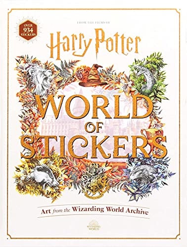Harry Potter World of Stickers Art from the Wizarding World Archive — Editors of Thunder Bay Press