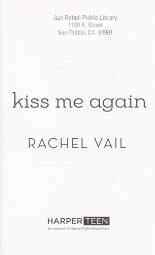Kiss Me Again — Rachel Vail
