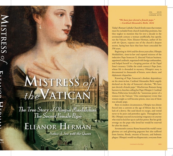 Mistress of the Vatican The True Story of Olimpia Maidalchini: The Secret Female Pope — Eleanor Herman