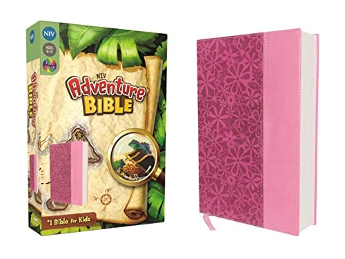 NIV, Adventure Bible, Leathersoft, Pink, Full Color — Zondervan