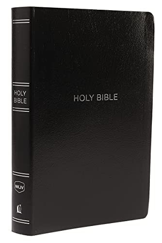 NKJV Reference Bible Red Letter Edition [Center-Column Giant Print, Black] — Thomas Nelson