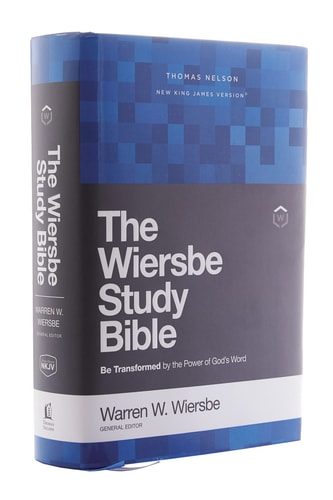 NKJV Wiersbe Study Bible Red Letter Edition — Thomas Nelson