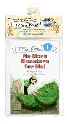No More Monsters for Me! Book and CD (I Can Read Level 1) — Peggy Parish