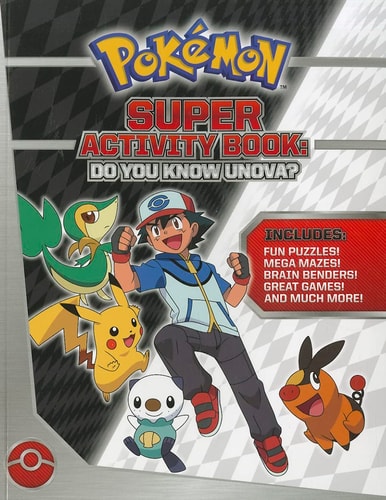 Pokémon Super Activity Book: Do You Know Unova? — Pikachu Press