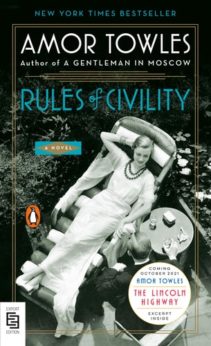 Rules of Civility — Amor Towles
