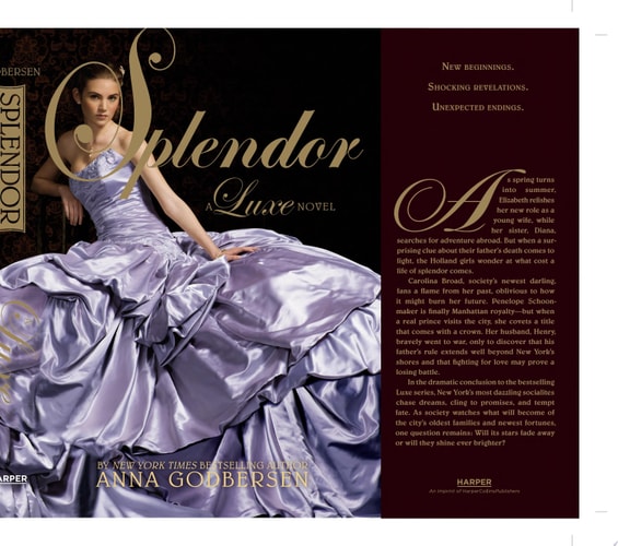 Splendor: A Luxe Novel — Anna Godbersen