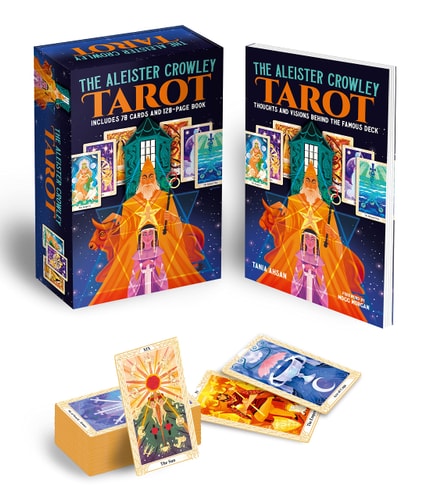 The Aleister Crowley Tarot Book and Card Deck Includes a 78-Card Deck and a 128-Page Illustrated Book — Tania Ahsan