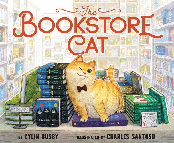 The Bookstore Cat — Cylin Busby