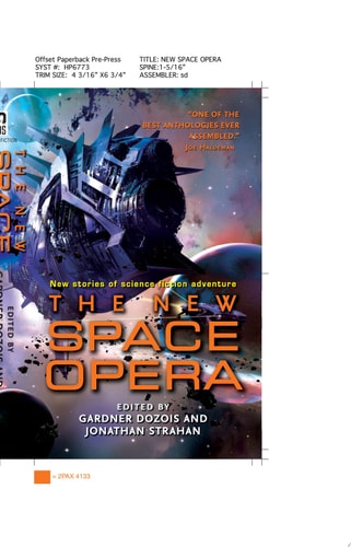 The New Space Opera — Gardner Dozois