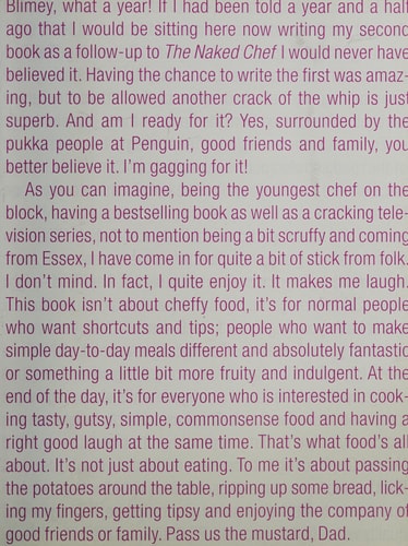 The Return of the Naked Chef — Jamie Oliver