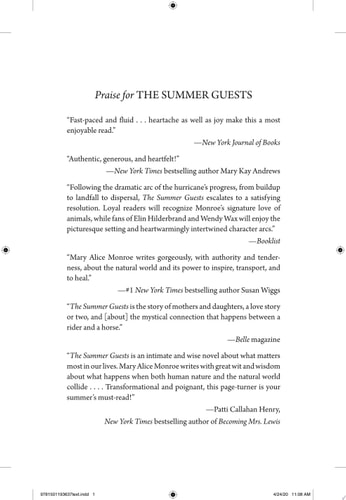 The Summer Guests — Mary Alice Monroe