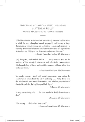 The Tournament — Matthew Reilly