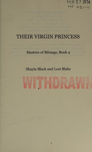 Their Virgin Princess — Shayla Black