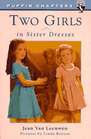 Two Girls in Sister Dresses — Jean Van Leeuwen