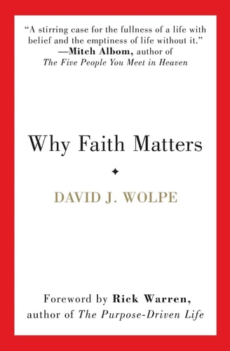 Why Faith Matters — David J. Wolpe