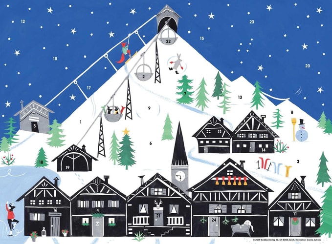 Winter in the Mountains Advent Calendar — Carole Aufranc