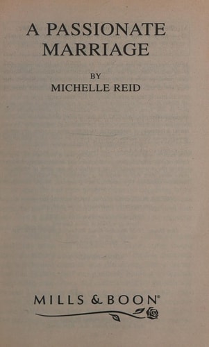 A Passionate Marriage — Michelle Reid