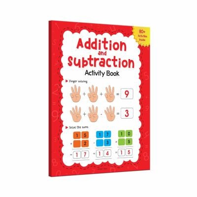 Addition and Subtraction Activity Book 80+ Activities Inside — Wonder House Books
