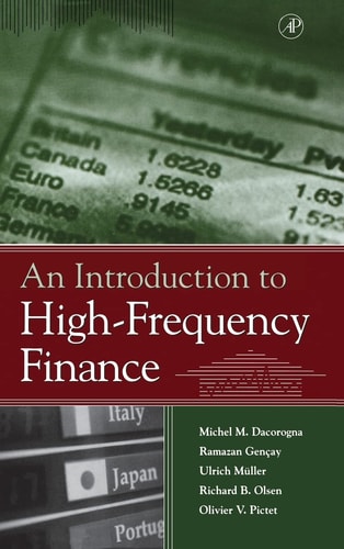 An Introduction to High-Frequency Finance — Gençay, Ramazan