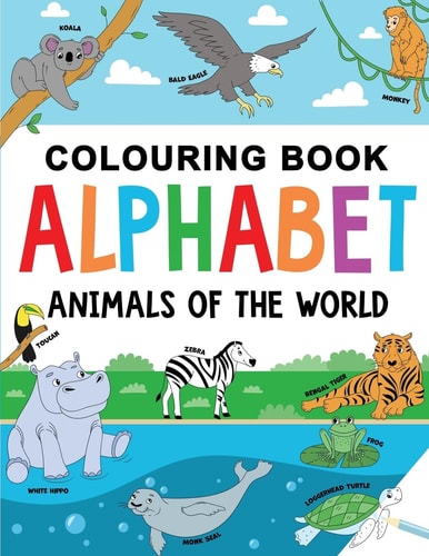 Animal Colouring Book for Children — Fairywren Publishing