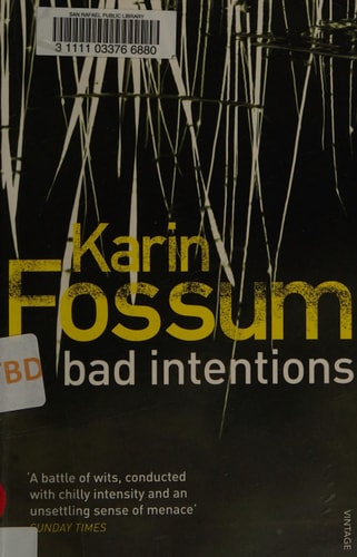 Bad Intentions — Karin Fossum