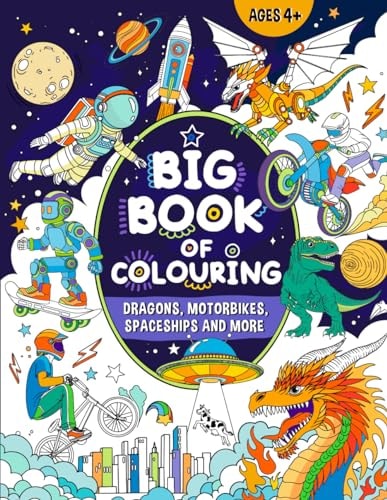 Big Book of Colouring for Boys For Children Ages 4+ — Fairywren Publishing