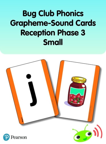 Bug Club Phonics Grapheme-Sound Cards Reception Phase 3 (Small) (Phonics Bug) — Rhona Johnston