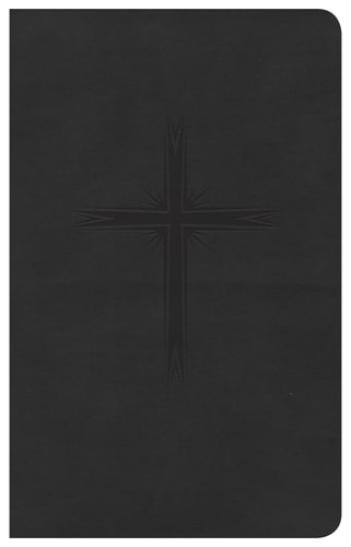 CSB Pocket Gift Bible, Charcoal LeatherTouch — C. S. B. Bibles CSB Bibles by Holman