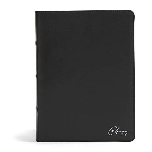 CSB Spurgeon Study Bible, Black Genuine Leather — Alistair Begg