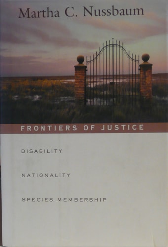 Frontiers of Justice — Martha C. NUSSBAUM