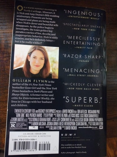 Gone Girl A Novel — Gillian Flynn