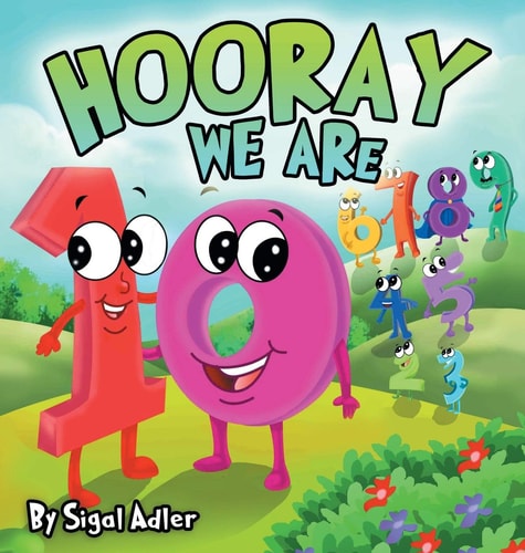 Hooray We’re 10 Children Bedtime Story Picture Book — Sigal Adler