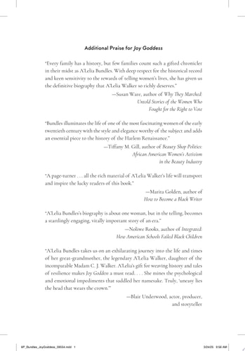 Joy Goddess A’Lelia Walker and the Harlem Renaissance — A’Lelia Bundles