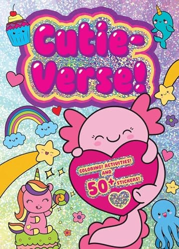 Jumbo Foil Coloring Book: Cutie-Verse — Editors of Silver Dolphin Books
