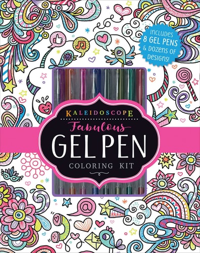 Kaleidoscope: Fabulous Gel Pen Coloring Kit — Editors of Silver Dolphin Books