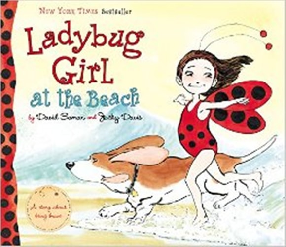 Ladybug Girl at the Beach — David Soman