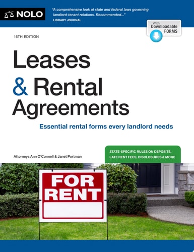 Leases & Rental Agreements — Ann O’Connell
