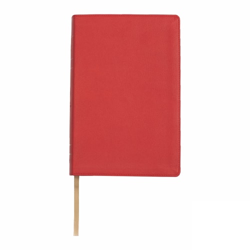Legacy Standard Bible, Handy Size Paste-Down Red Faux Leather Red Letter — Steadfast Bibles