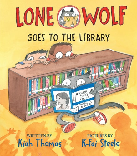 Lone Wolf Goes to the Library — Kiah Thomas