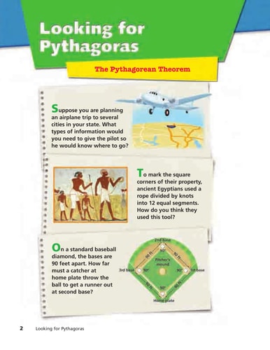 Looking for Pythagoras The Pythagorean Theorem — Glenda Lappan